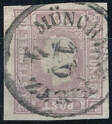 Zeitungsmarke, graulila(1,05 Kr.) graulila mit EK-Stempel ...