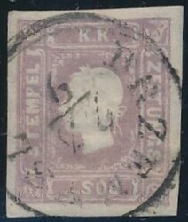 Zeitungsmarke, lila  (1,05 Kr.) lila mit EK-Stempel "PRZEMYSL 23/9", ...