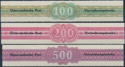 4755: Austria Accounting Stamps - Fiscal stamps