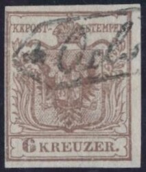 Oels"Oels" (Müller 1992a, 600 Punkte!) auf 6 Kreuzer dunkelrotbraun, ...
