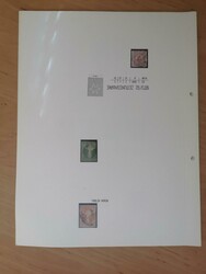 Neuseeland 1855-1916, Sammlung auf 7 selbstgest. Blätter / New ...