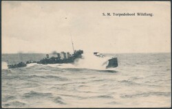 Marine: S.M. Torpedoboot Wildfang, ungelaufen, ca. 1910