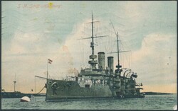 Schiff: S.M. Habsburg, gelaufen 1910