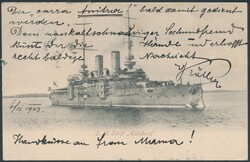 Schiff: S.M. Habsburg, gelaufen 1903