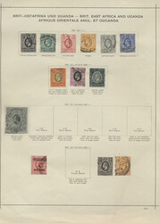 Belg. Kongo, Lot (2 Seiten) / Congo belg., lotto su due pagine