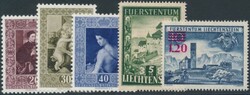 Liechtenstein 1952  Liechtenstein 1952: kompletter Jahrgang ...