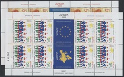 2006, Montenegro: CEPT-Kleinbogensatz. Michel 125-6