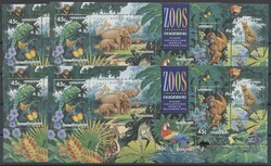 Australien, Mi Block 17 I-IV  1994, Zoo. 4 Blocks. Michel Block 17 ...