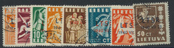 Mi 449-456  1940, Freimarken: kompletter Satz gestempelt, Michel ...