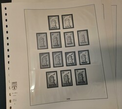 LINDNER Vordruckblätter Europa CEPT 1956-2001, ca. 270 Blätter ...