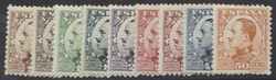 Mi 562-570  1930, Freimarken: kpl. Satz ungebraucht. Michel 562-570