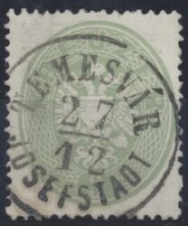 Temesvar Josefstadt  "TEMESVAR JOSEFSTADT 27/12" (Müller 2891a) auf ...