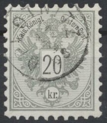 Oplotnitz  "OPLOTNITZ 1./9/88" (Klein 3554a, 30 P.) auf 20 Kreuzer. ...