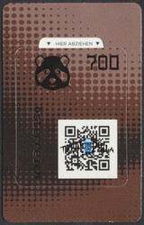 Crypto Stamp 2.0, Panda gelb/yellow  2020, Crypto Stamp 2.0, Panda ...