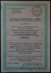 Zeitung Katolick Tjednik  1942, komplette Zeitung "Katolicki Tjednik" ...