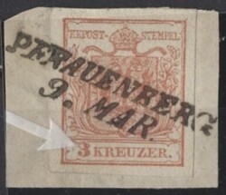 Pfrauenberg"PFRAUENBERG / 9. MAR." (Müller 2140a, 70 P.) a. ...