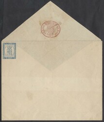 Lovisa-Abo1883, Finnland: Ganzsachen Umschlag 20 P blau von LOVISA ...