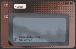 Crypto Stamp 2.0, Panda gelb/yellow  2020, Crypto Stamp 2.0, Panda ...