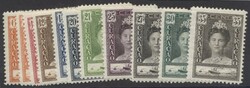 Curacao, Mi 93-103  Curacao: 1928, Königin Wilhelmina, kompletter ...