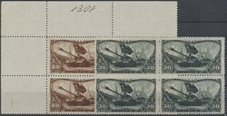 Mi 1064-1065 (4)  1946, Tag der Panzertruppen: beide Werte in ...