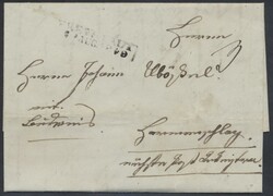 Freistadt in OÖ  1849, "FREYSTADT / 12. AUG. 1849" (Mü 377d), ...