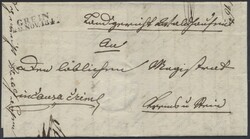 Grein  1841, "GREIN / 29. NOV. 1841" (Mü 449a, 80 P.), schwarzer ...
