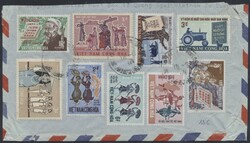 Quang Ngai - Kissing  1971, Flugpostbrief von Quang Ngai / ...