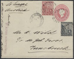 Südafrika - Innsbruck  1893, Cape of Good Hope: 1 Penny ...