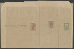 3 Streifbänder  1901, Griechenland: drei ungebrauchte Streifbänder, ...