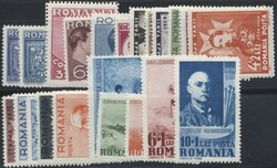 Mi 547-568  1938, kompletter Jahrgang, postfrisch. Michel 547-568