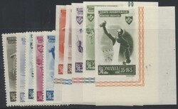 Mi 874-883  1945, Volkssport: komplette Sätze postfrisch. Michel ...