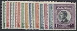 Jordanien, Mi 342-357  1959, König Hussein II: kompletter Satz, ...