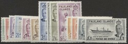 Falkland, Mi 102-115  1952, Freimarken: kompletter Satz, ungebraucht. ...