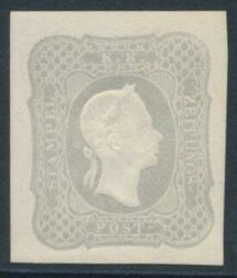 Zeitungsmarke postfrisch  1860, (1,05 Kr.) Zeitungsmarke in hellgrau, ...
