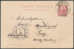 Meteline  METELINE (Lesbos), Vue de Métélin, gelaufen 1899