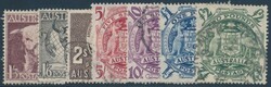 Mi 184-190  1948, Freimarken: kompletter Satz gestempelt. Michel ...
