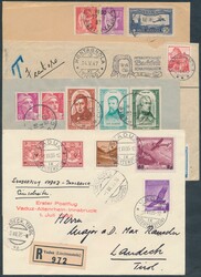 4 Briefe nach Landeck  1931/48, Incoming Mail: vier Briefe davon 2 ...