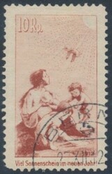 Mi I  1912, Pro Juventute Vorläufer: nicht verausgabter Wert zu 10 ...