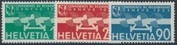 Mi 256-258  1932, Flugpostmarken: kpl. Satz postfrisch. Mi 256-258