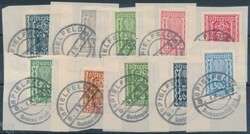 Lot Lokalausgaben  1920/21, Lot Lokalausgaben und ...