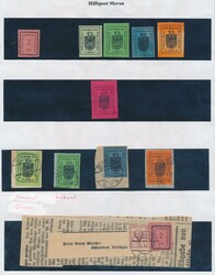 Meraner Hilfspost  1918, Meraner Hilfspost: Partie in ...