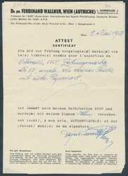 Zeitungsmarken 1858  Zeitungsmarken 1858: beide Werte ungebraucht, ...