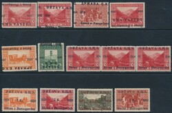 Abartenlot  1918, Jubiläumsausgabe: interessantes Abartenlot mit ...