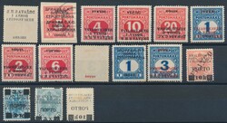 Speziallot Jugoslawien  1918/19, Jugoslawien: Speziallot mit diversen ...
