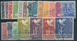 Mi 943-962  1947, Gemeinschaftsausgaben: Arbeiterserie, kpl. Satz ...