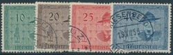 Mi 315-318  1953, Pfadfinder: kpl. Satz gestempelt. Michel 315-318