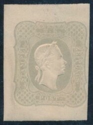 Zeitungsmarke, 23a  Zeitungsmarke 1861, 1,05 Kreuzer hellgrau, ...