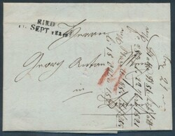 Ried  1821, "RIED / .. SEPT 1821" (Müller 1251b, 60 P.) auf ...