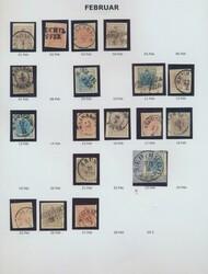 Datumsammlung 1850  Ausgabe 1850: sog. Datumsammlung (Jänner bis ...