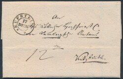 Kufstein  1840, "KUFSTEIN 17 DEZ." (Zoppelli 31b, 30 P.) auf ...